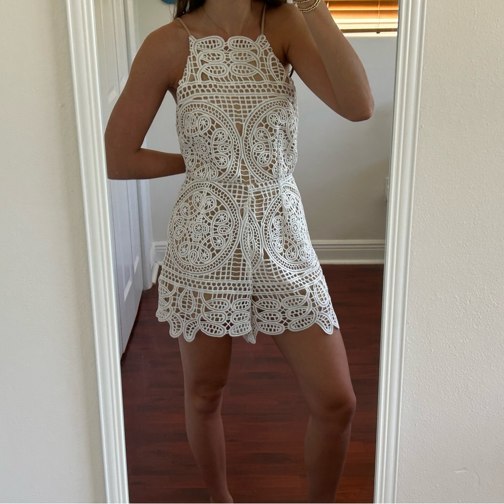 White Romper DO+BE